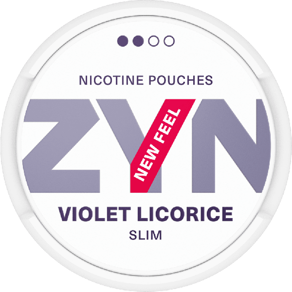 ZYN fioletowa lukrecja – 8mg/g