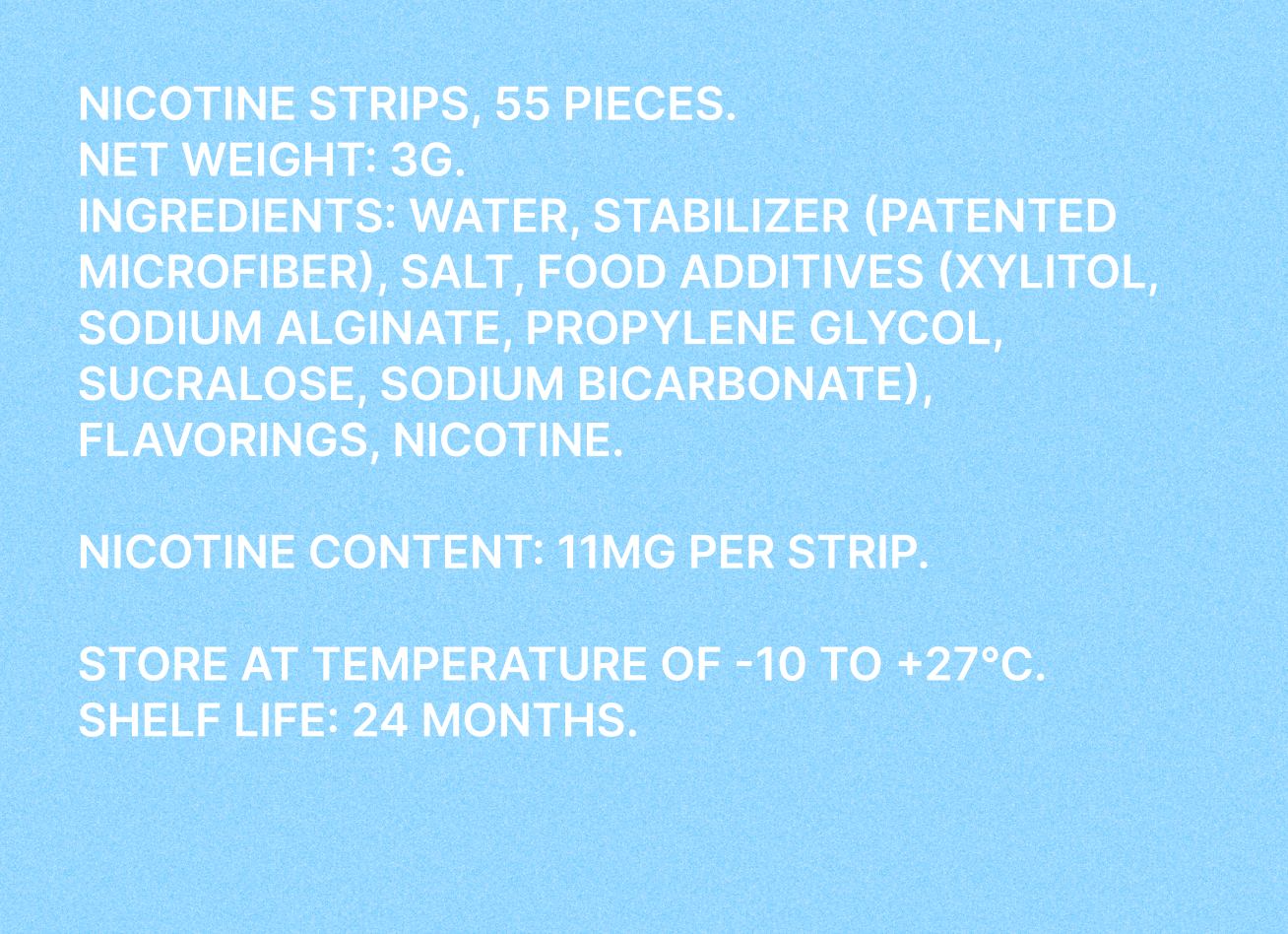 ICEBERG Nicotine Cotton Strips - Grape