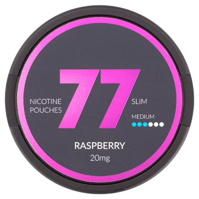 77 POUCHES Raspberry