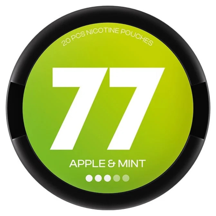 77 POUCHES Apple & Mint