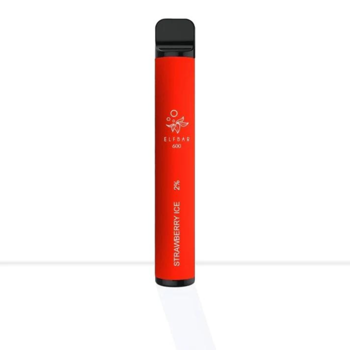 Elf Bar 600 Strawberry Ice Disposable Vape (600 Puffs)