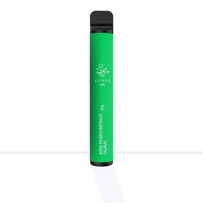 Elf Bar 600 Kiwi Passion Fruit Guava Disposable Vape (600 Puffs)