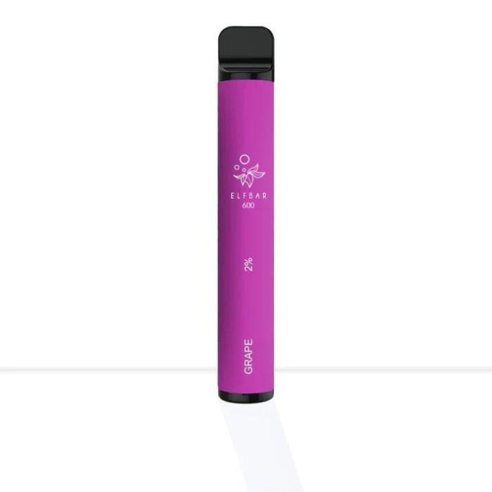 Elf Bar 600 Grape Disposable Vape (600 Puffs)