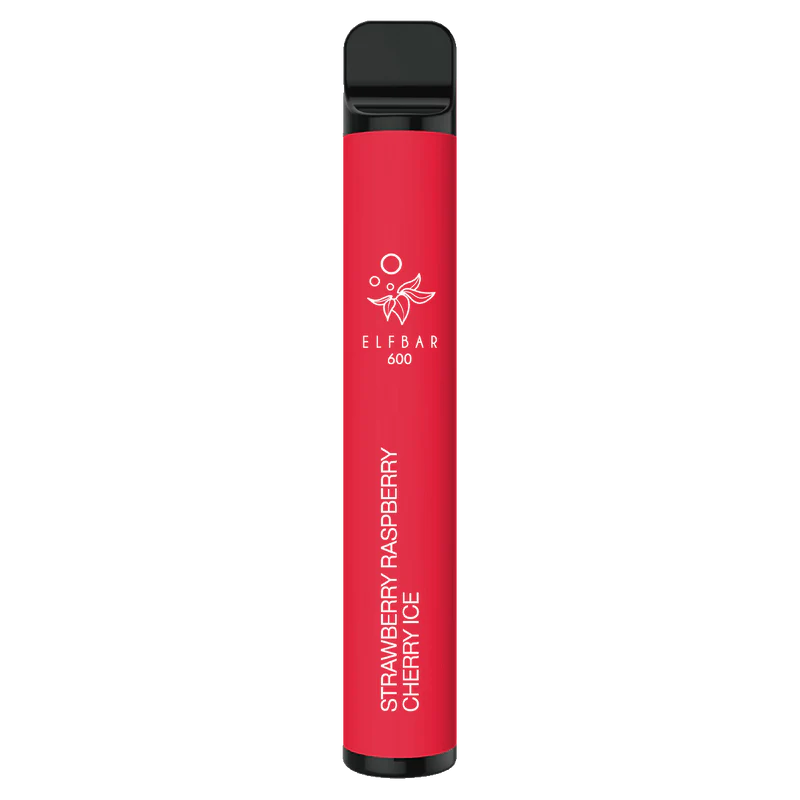 Elf Bar 600 Strawberry Raspberry Cherry Ice V1