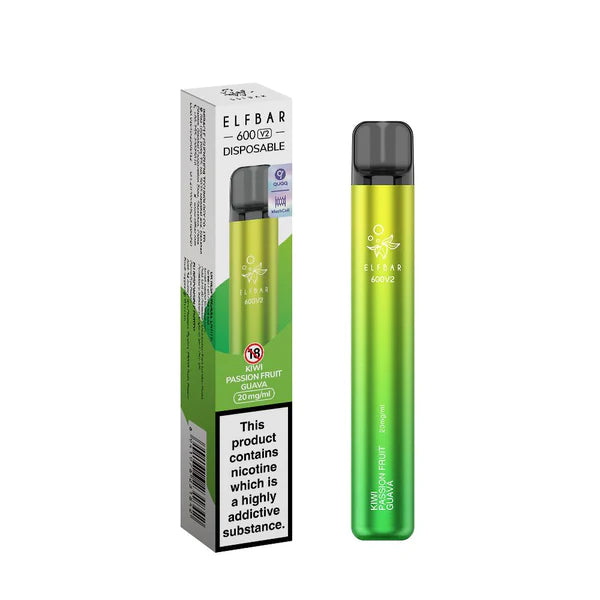 Elf Bar 600 Kiwi Passion Fruit Guava V2