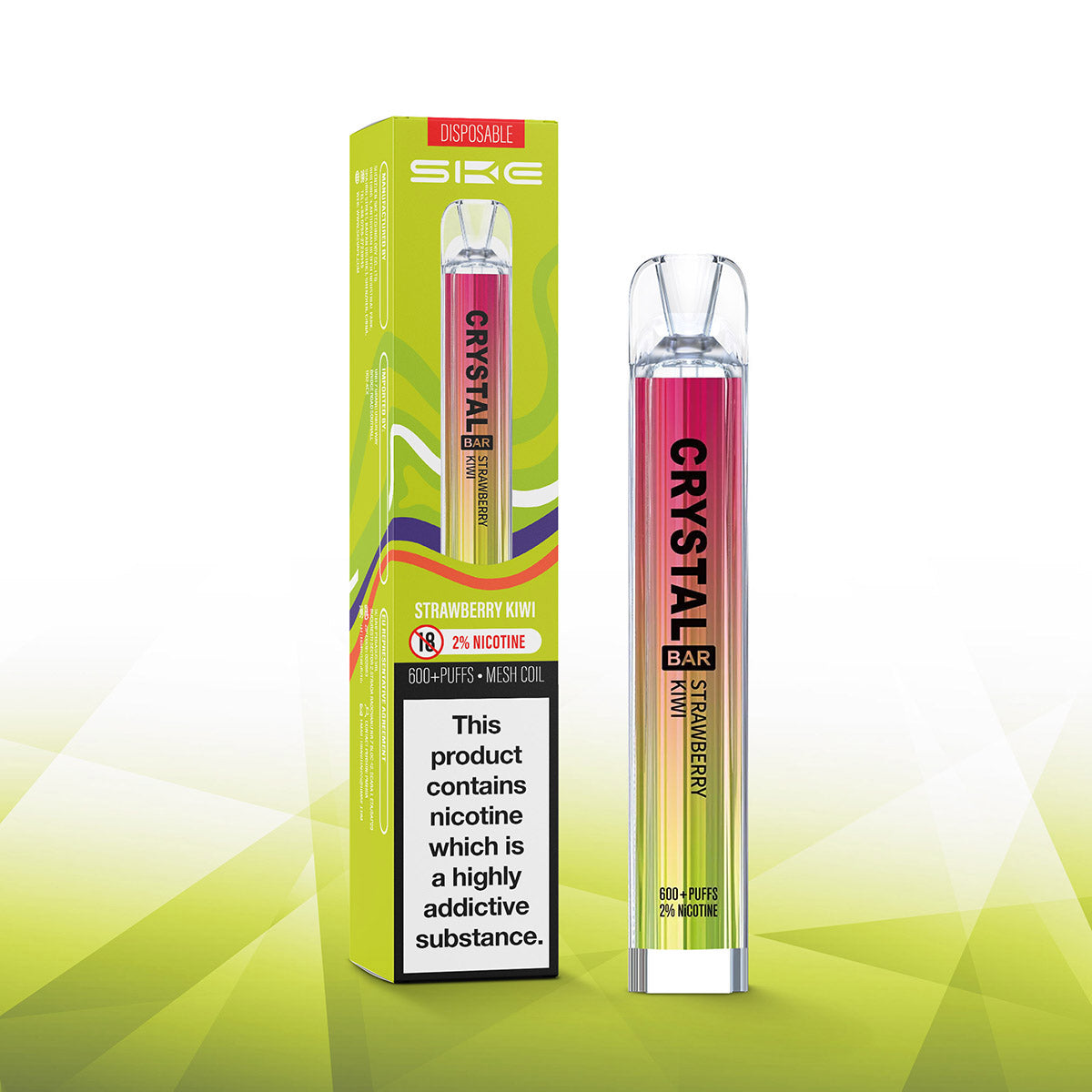 SKE Crystal Bar - Strawberry Kiwi