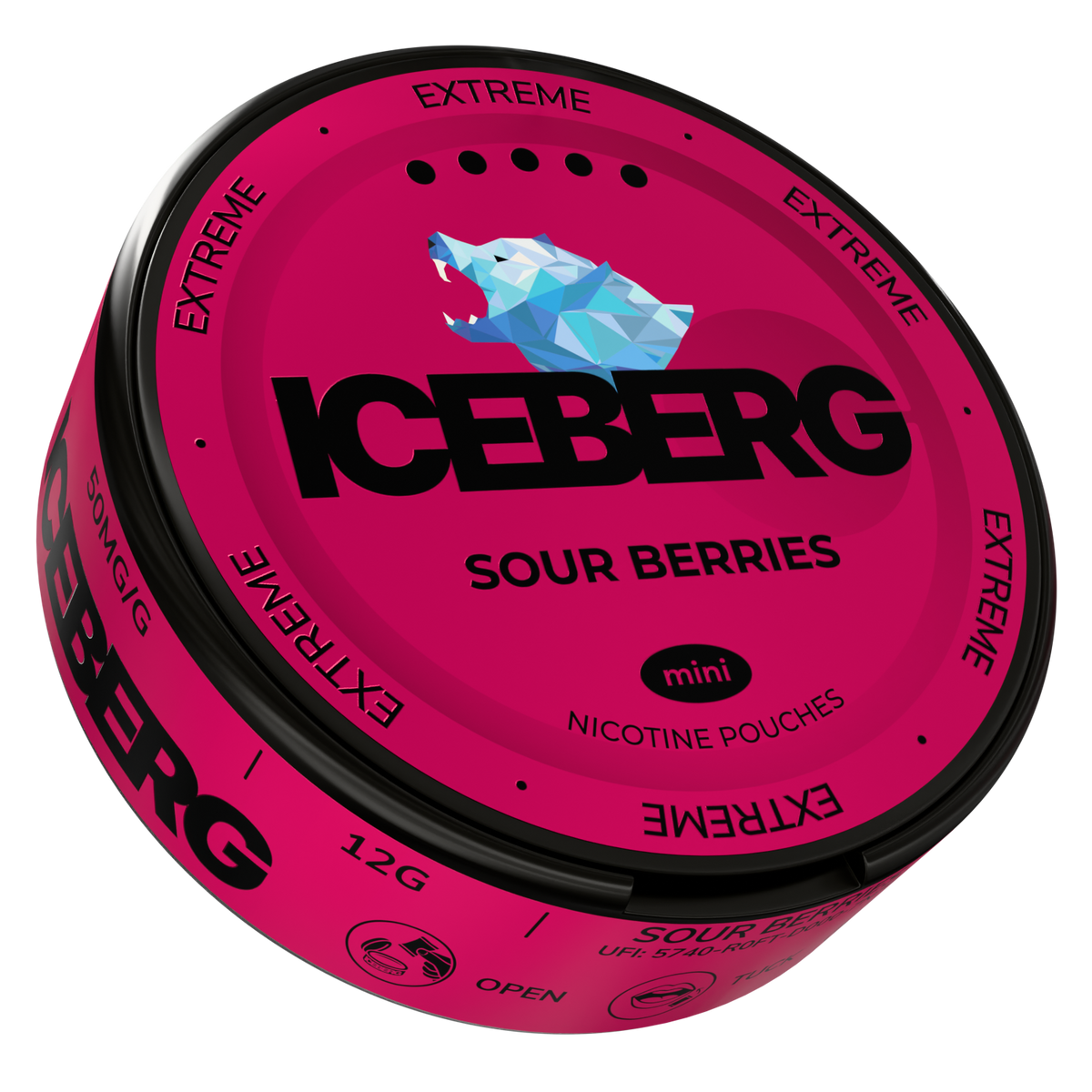 ICEBERG Sour Berries Mini 50mg