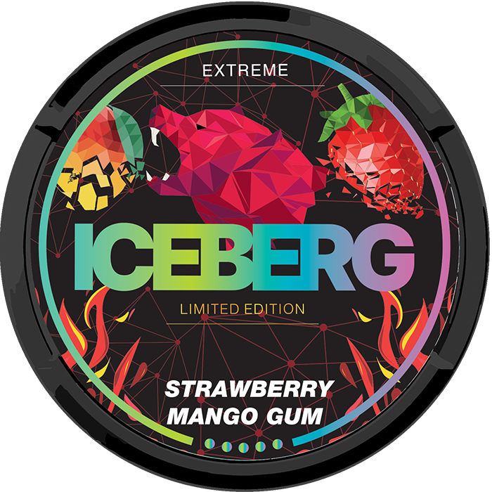 ICEBERG Strawberry Mango Gum Extreme