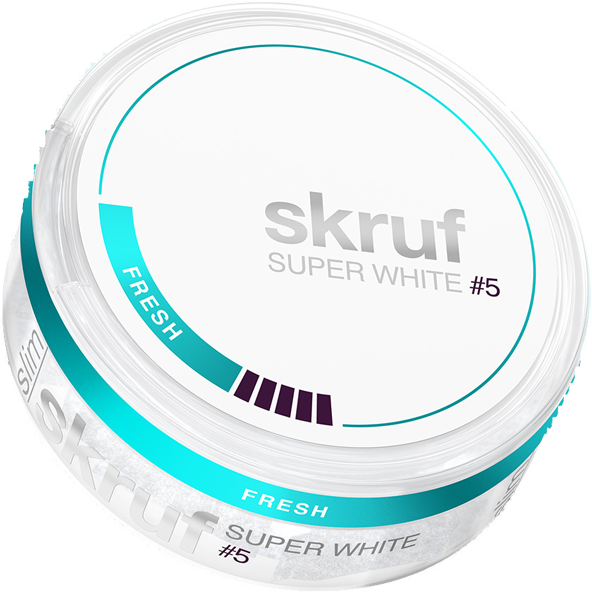SKRUF Super White #5 Fresh – 20mg/g