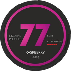 77 POUCHES Raspberry – 20mg/g