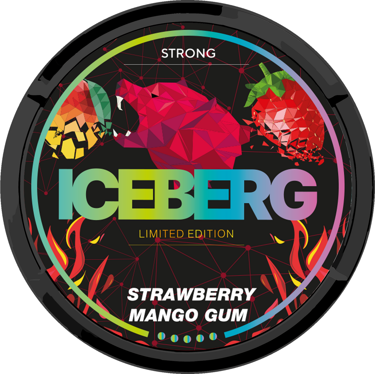 ICEBERG Strawberry Mango Gum Strong