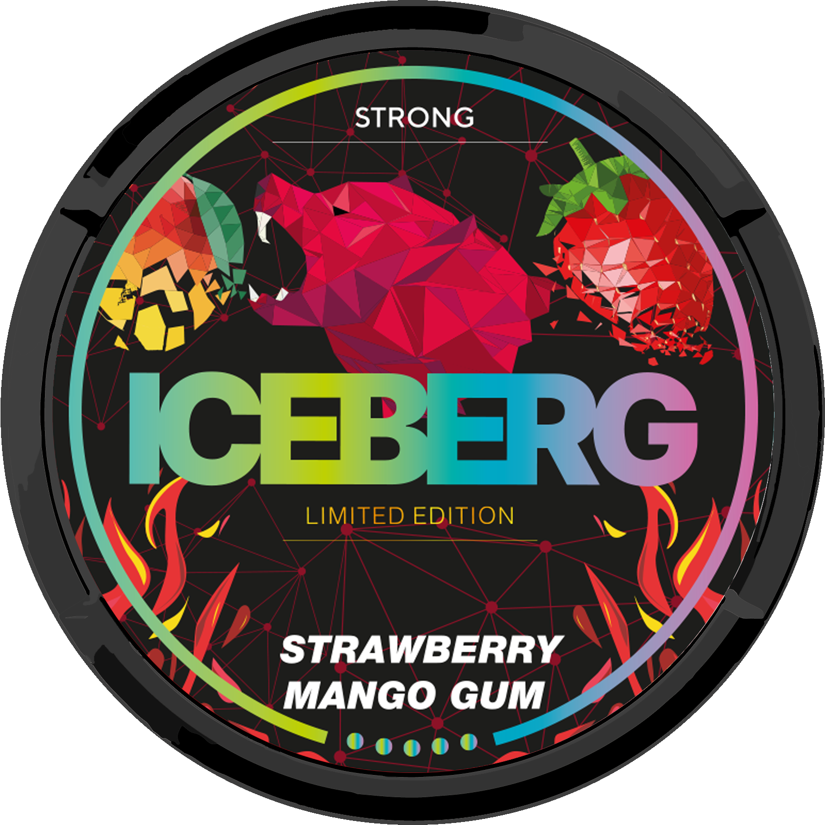 ICEBERG Strawberry Mango Gum Medium