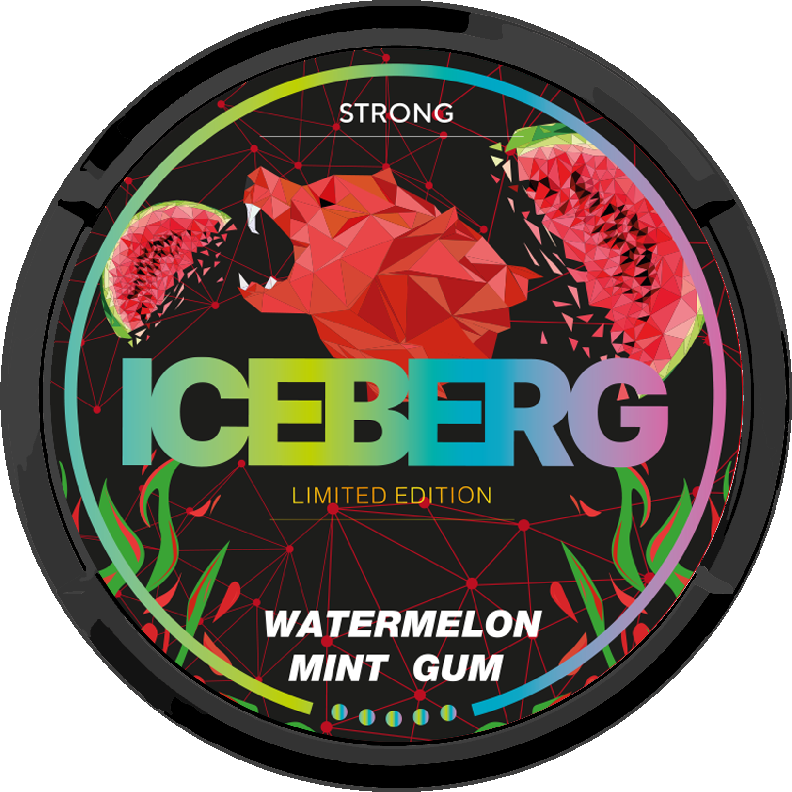 ICEBERG Watermelon Mint Gum Strong