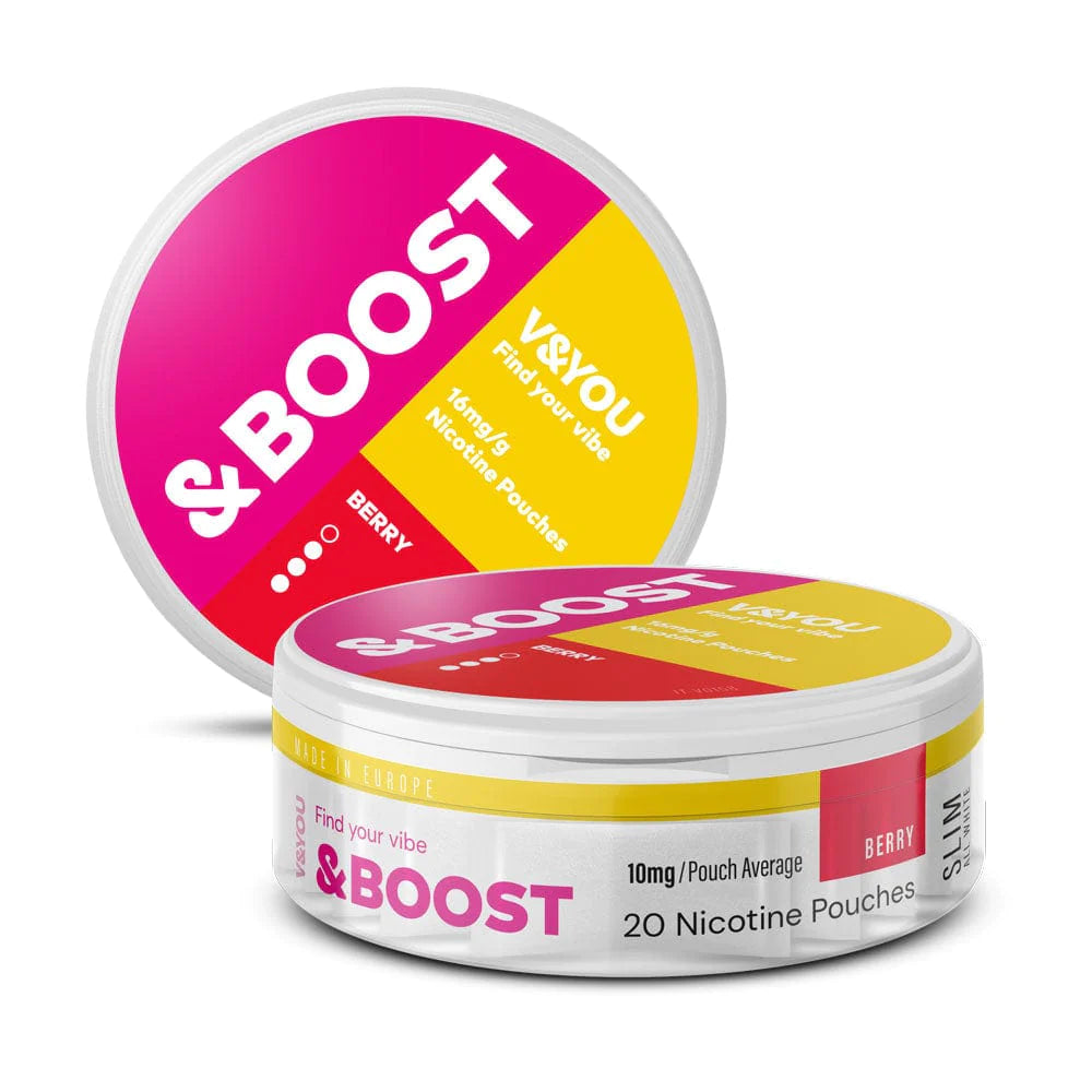 V&YOU &Boost Berry – 16mg/g