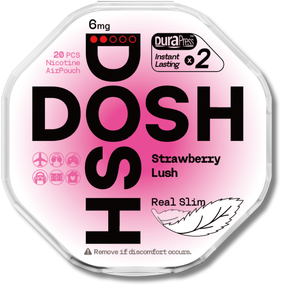 DOSH Strawberry Lush 6mg