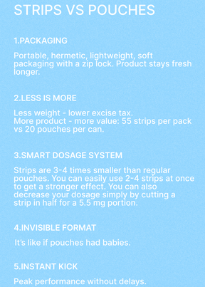 ICEBERG Nicotine Cotton Strips - Peach
