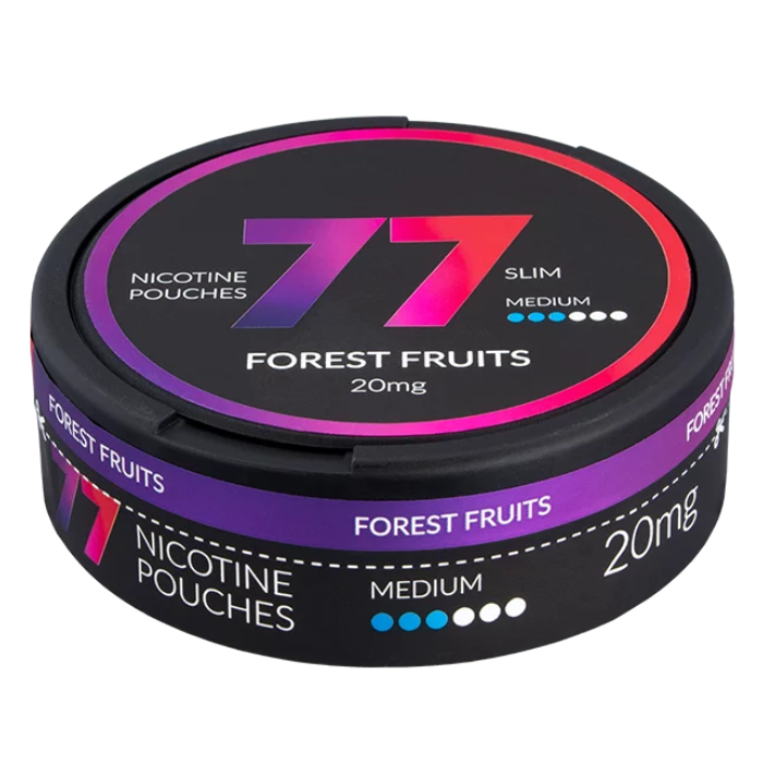 77 POUCHES Forest Fruits – 20mg/g