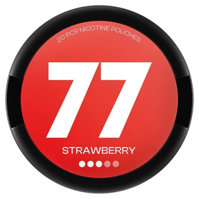77 POUCHES Strawberry – 20mg/g