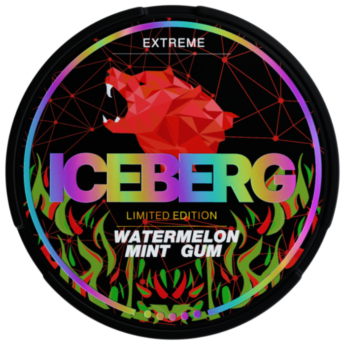 ICEBERG Watermelon Mint Gum Extreme