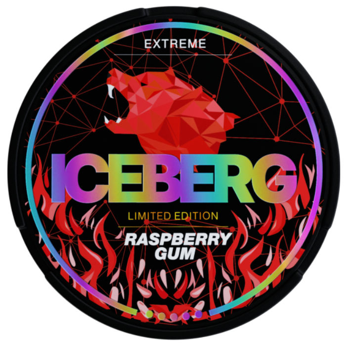 Iceberg Limited Edition Rasberry Gum