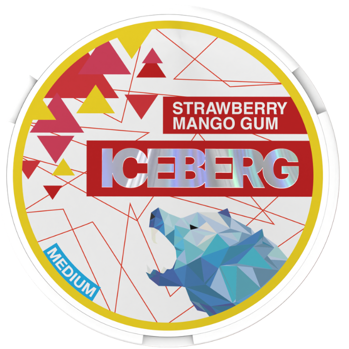 ICEBERG Strawberry Mango Gum Strong