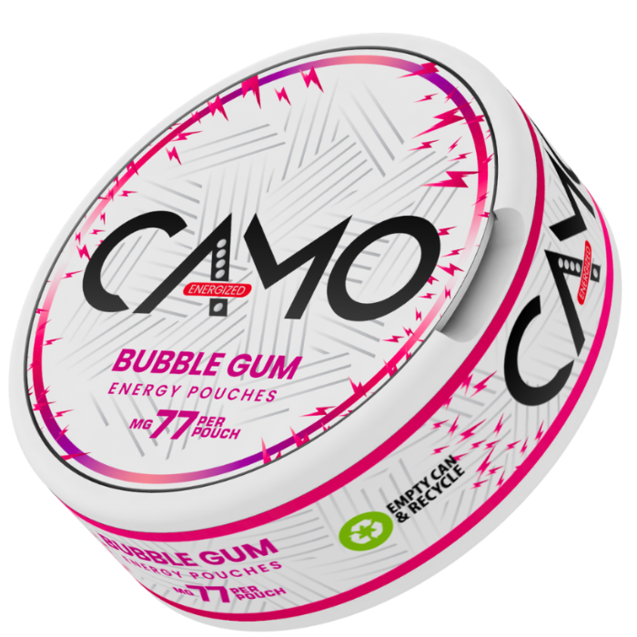 CAMO Energy Bubble Gum