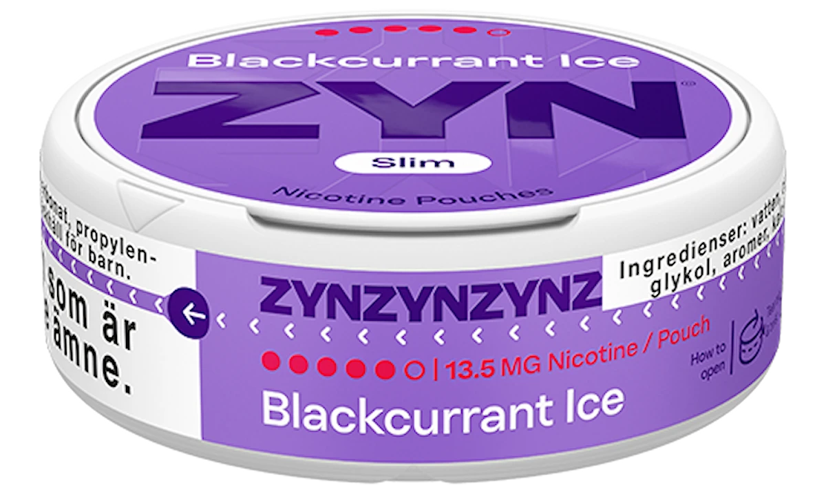 ZYN Blackcurrant Ice S5