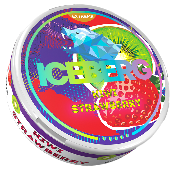 Iceberg Kiwi Strawberry snus nicotine pouches - 50mg/g