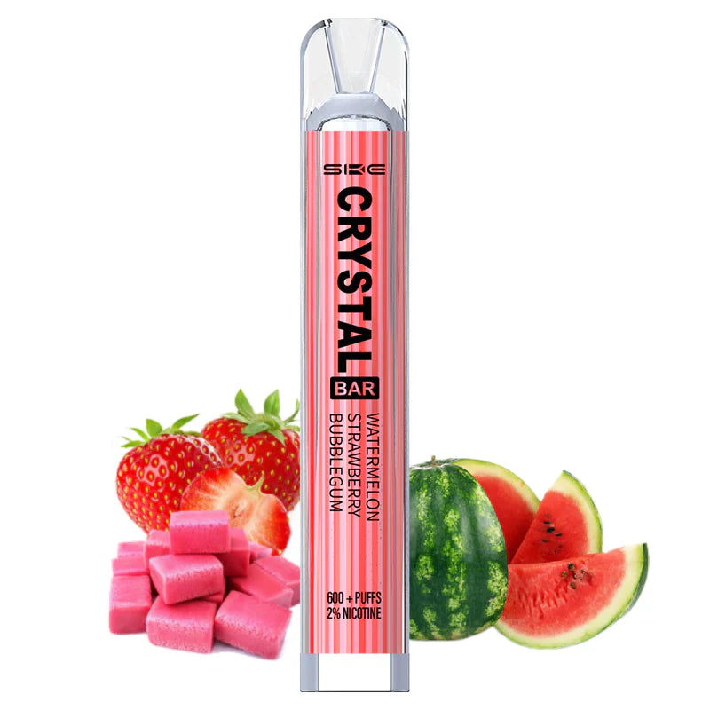 SKE Crystal Bar - Watermelon Strawberry Bubblegum