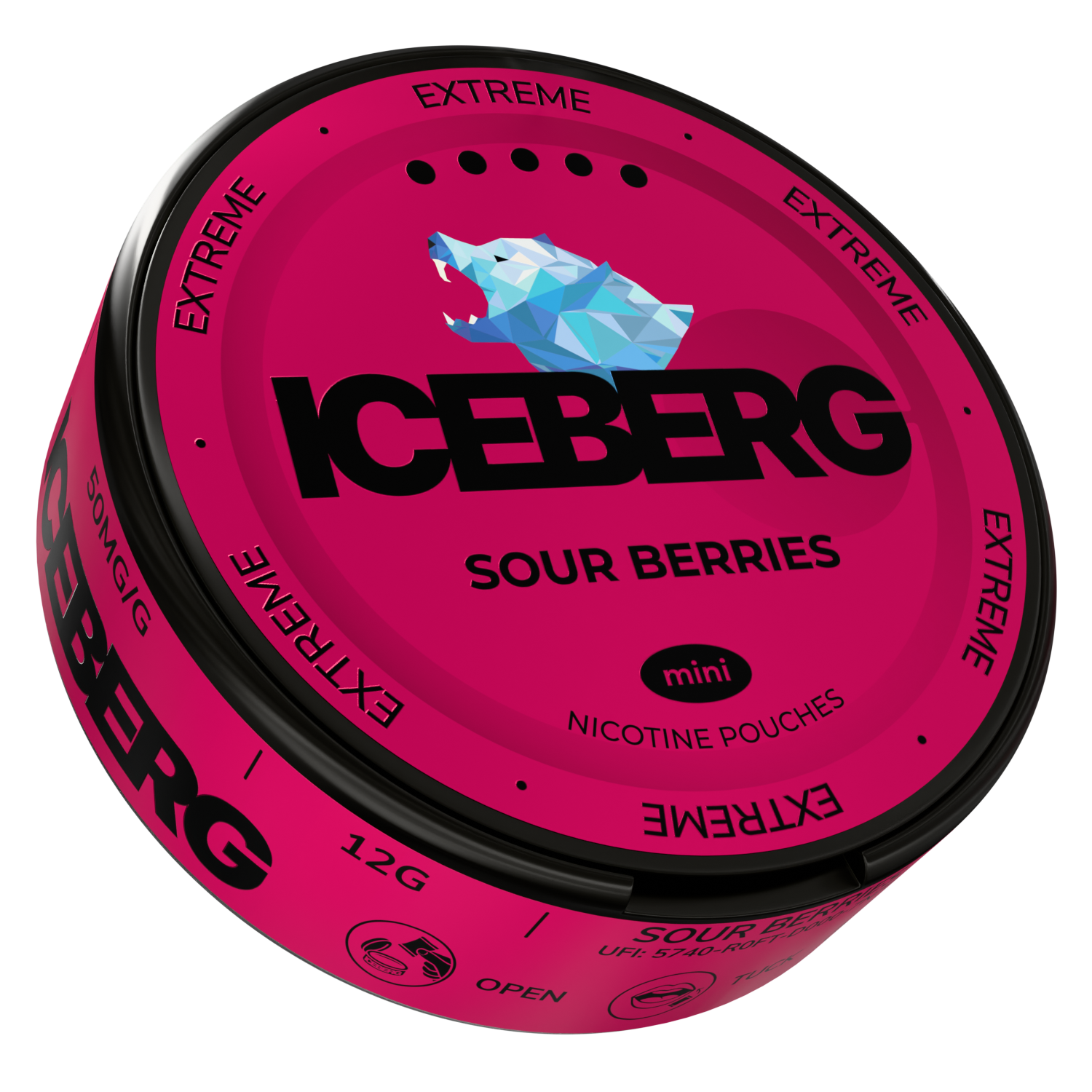 ICEBERG Sour Berries Mini 50mg