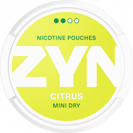 ZYN Citrus Mini Dry – 7,5mg/g