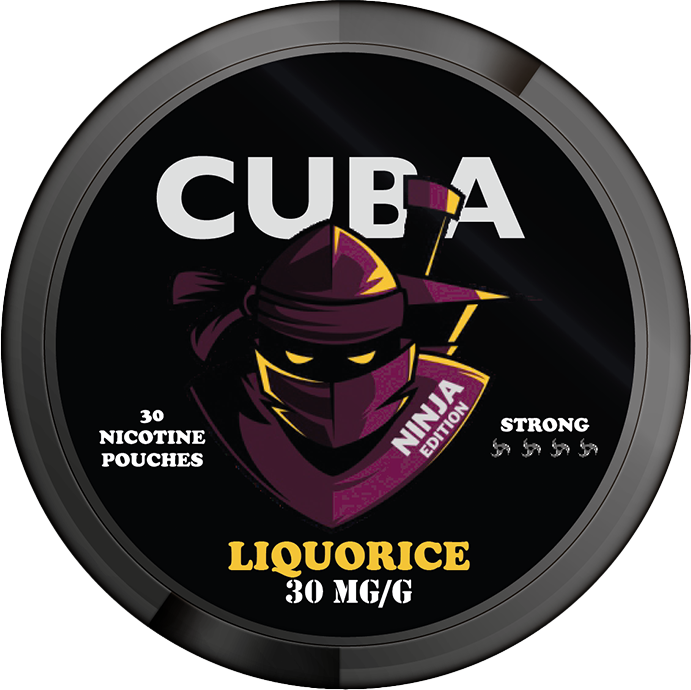CUBA Liqorice Ninja – 30mg/g