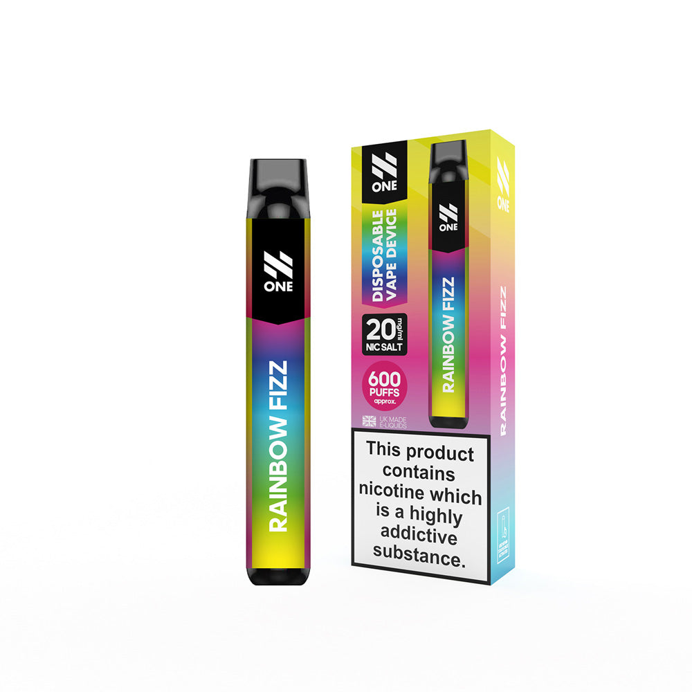 N-One Einweg-Vape – Rainbow Fizz 20 mg