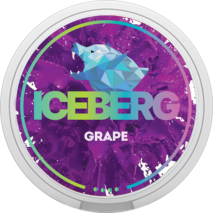 Iceberg Grape nicotine pouches - 50mg/g