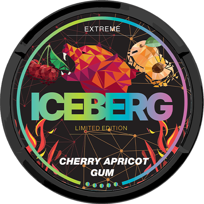 Iceberg Limited Edition Cherry Apricot Gum