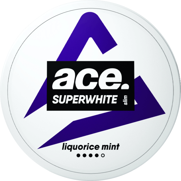 ACE Superwhite Lukrecja Mięta – 16mg/g