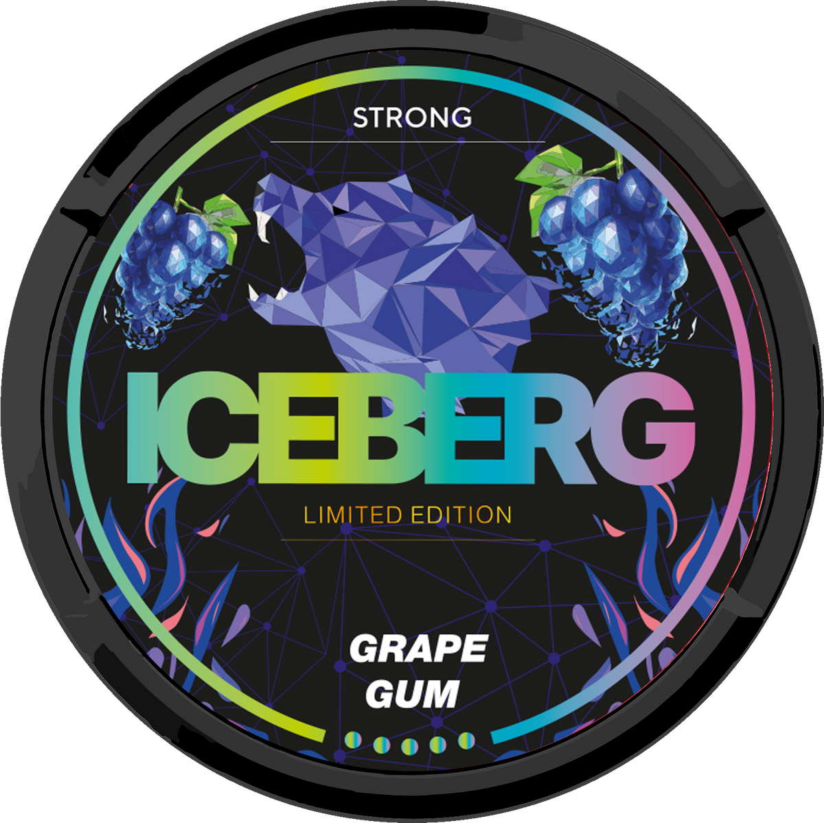 ICEBERG Grape Gum Strong-20mg/g
