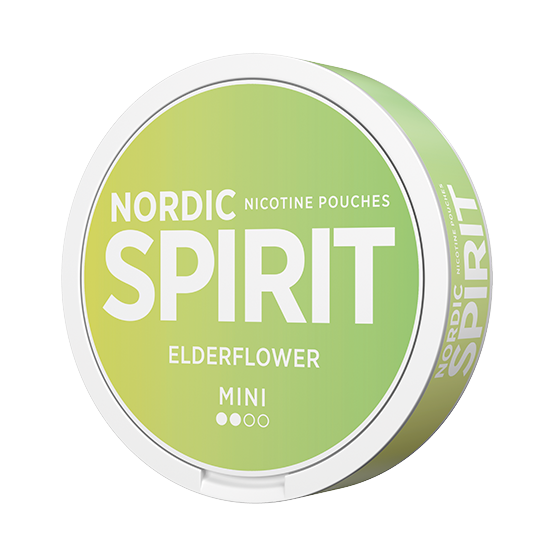 Nordic Spirit Elderflower Mini – 8mg/g
