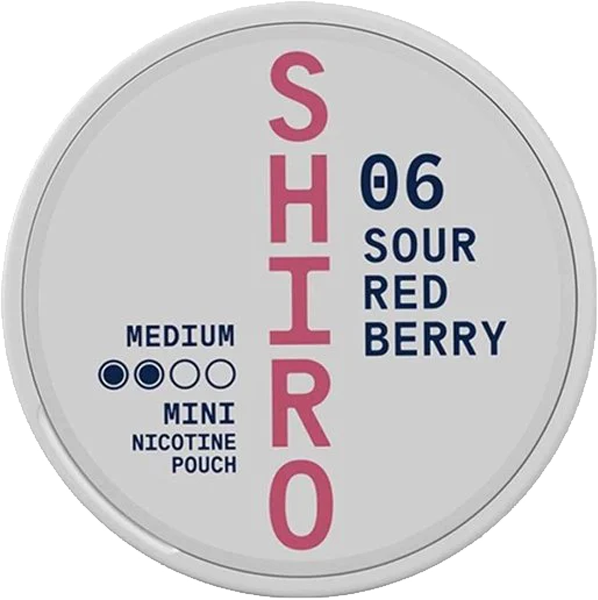 Shiro #06 Sour Red Berry Mini - 12 mg/g