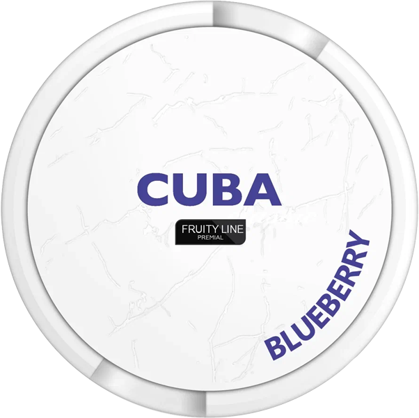 CUBA White Blueberry – 16mg/g