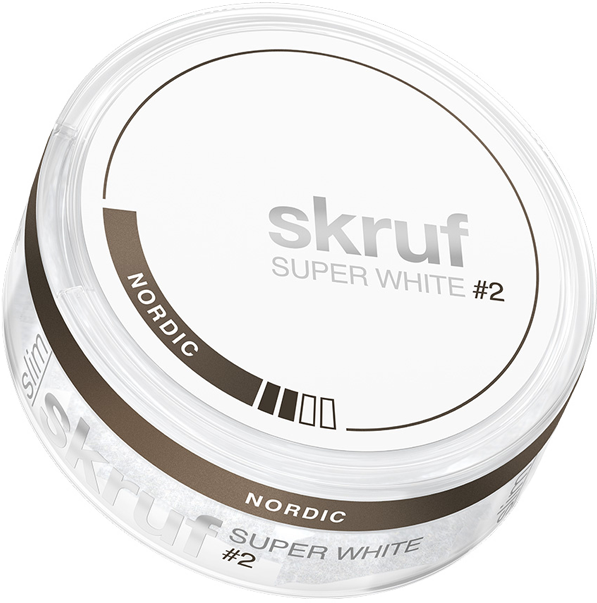 SKRUF Super White #2 Nordic – 8mg/g