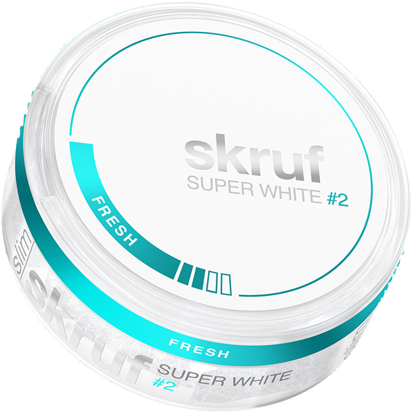 SKRUF Super White #2 Fresh – 8mg/g