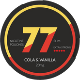 77 POUCHES Cola & Vanilla – 20mg/g