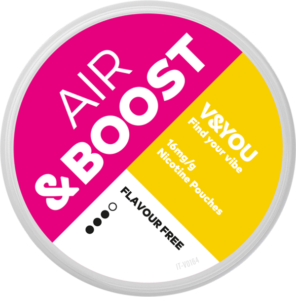 V&YOU &Boost Air Flavour Free -16mg/g