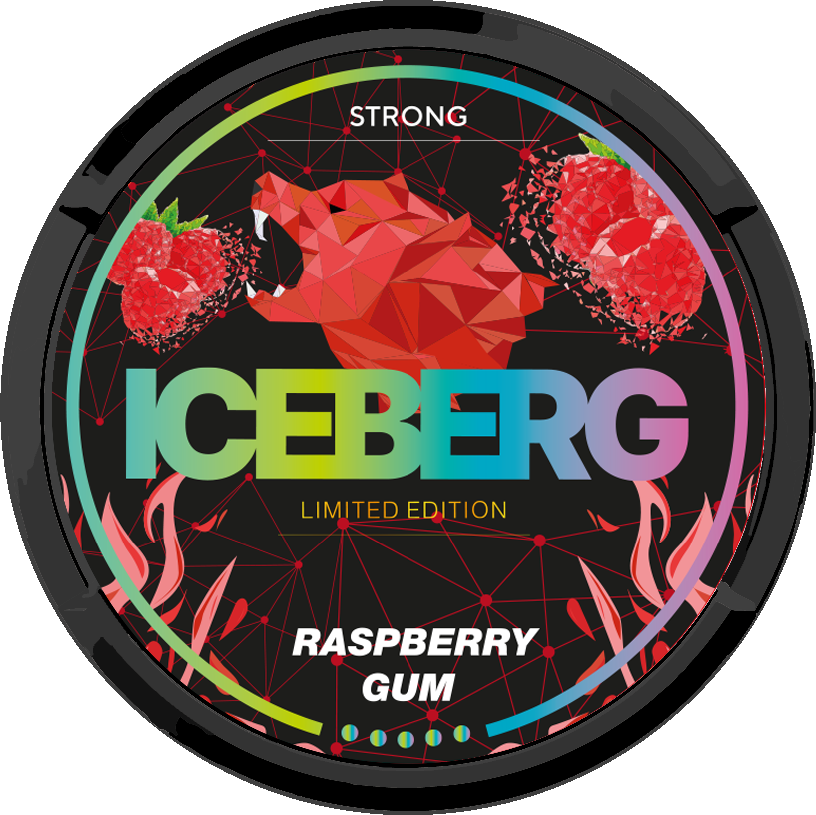 ICEBERG Raspberry gum Strong