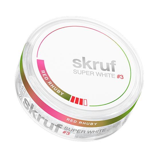 SKRUF Super White #3 Red Rhuby – 12mg/g